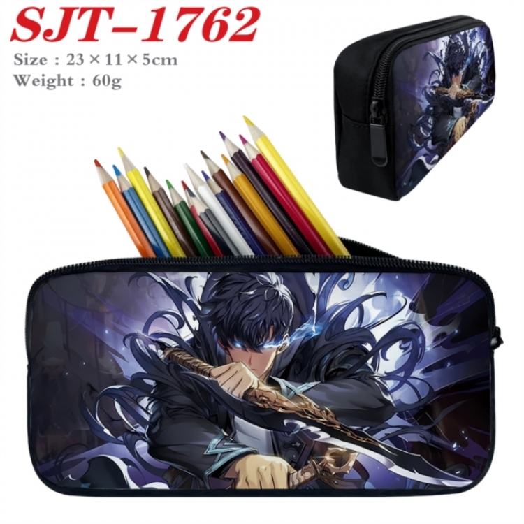 Solo Leveling:Arise Anime nylon student pencil case 23x11x5cm 