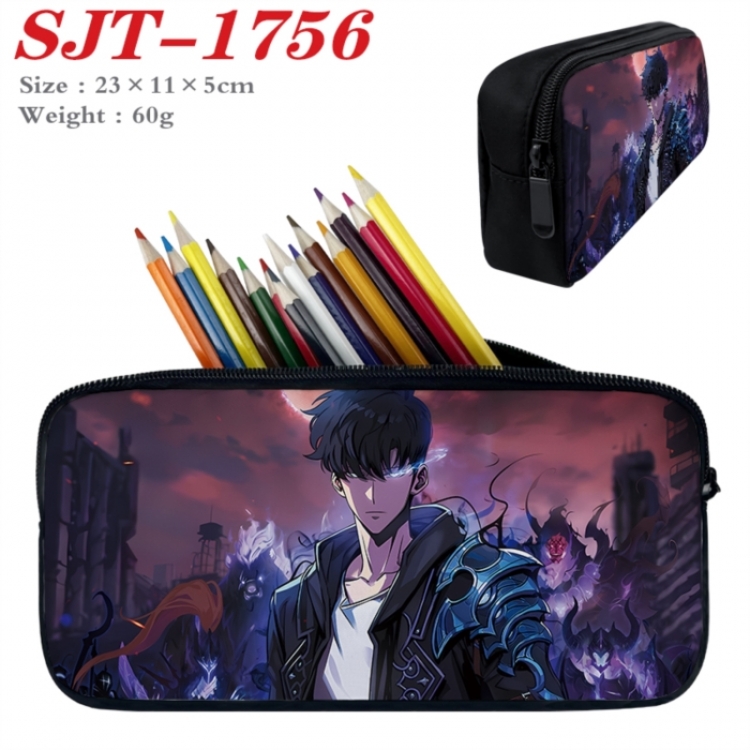 Solo Leveling:Arise Anime nylon student pencil case 23x11x5cm 
