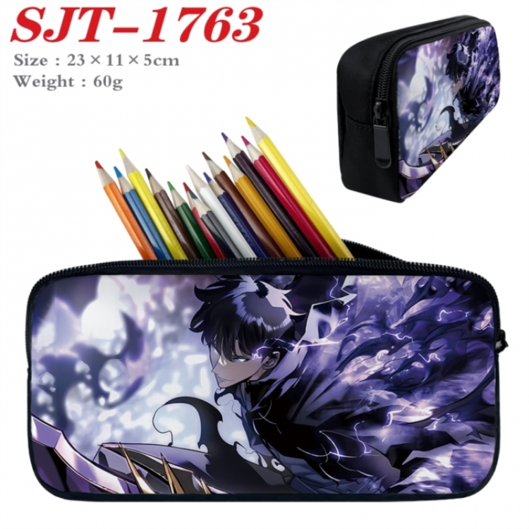 Solo Leveling:Arise Anime nylon student pencil case 23x11x5cm 