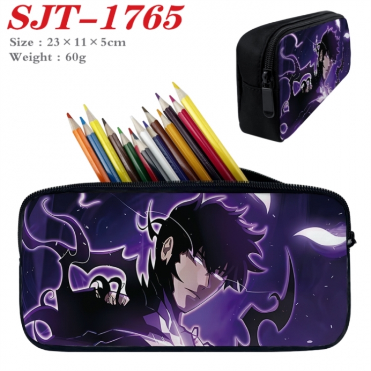 Solo Leveling:Arise Anime nylon student pencil case 23x11x5cm 