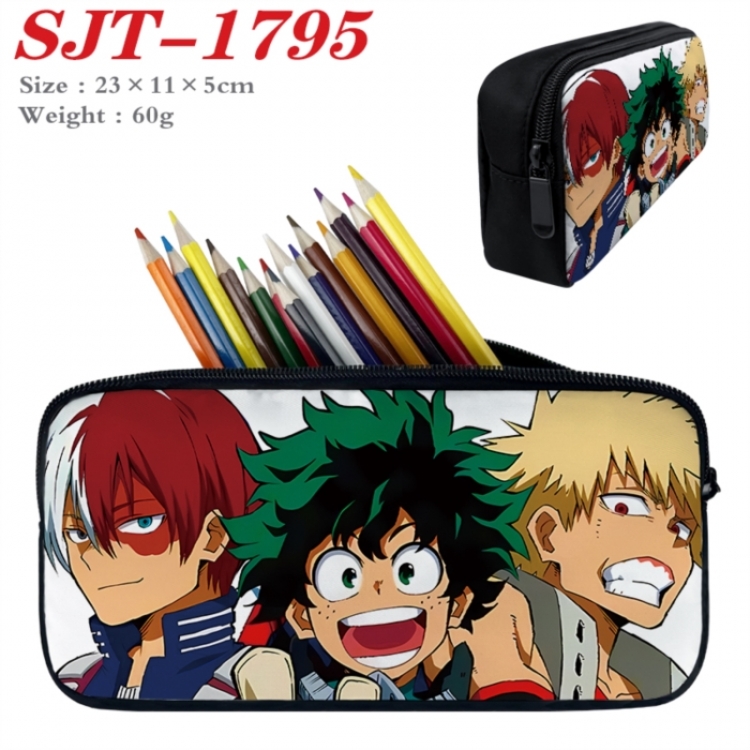 My Hero Academia Anime nylon student pencil case 23x11x5cm 