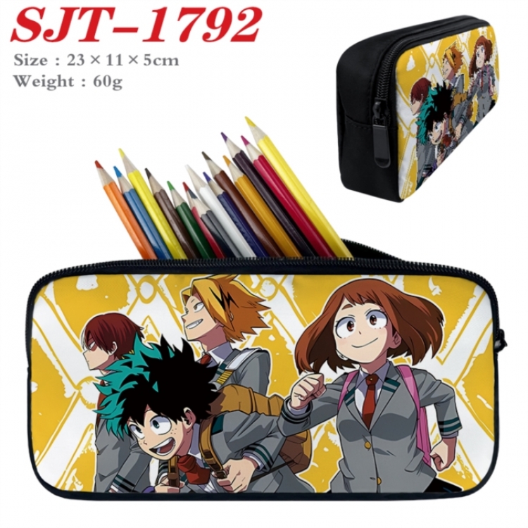 My Hero Academia Anime nylon student pencil case 23x11x5cm 
