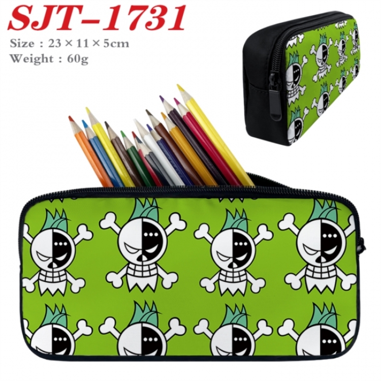 One Piece Anime nylon student pencil case 23x11x5cm 