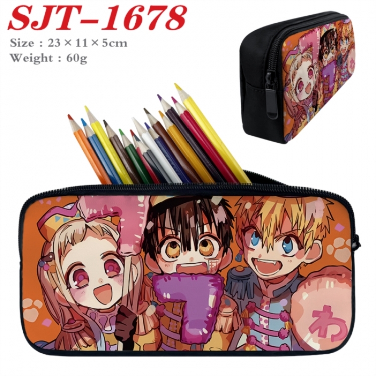Toilet-bound Hanako-kun Anime nylon student pencil case 23x11x5cm 