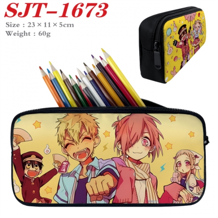 Toilet-bound Hanako-kun Anime nylon student pencil case 23x11x5cm 