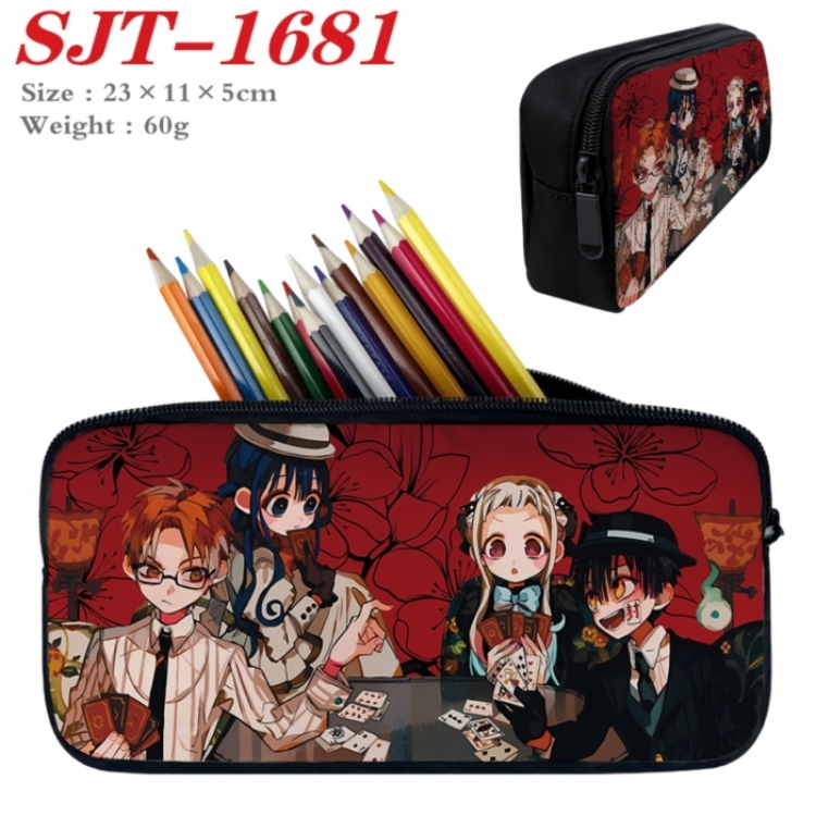 Toilet-bound Hanako-kun Anime nylon student pencil case 23x11x5cm 