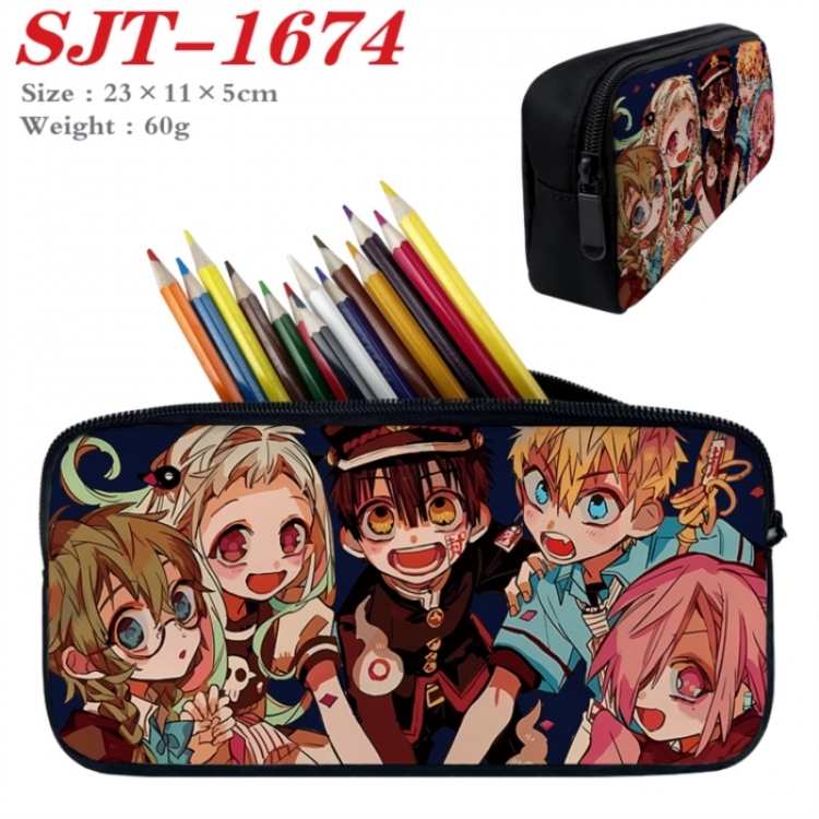 Toilet-bound Hanako-kun Anime nylon student pencil case 23x11x5cm 