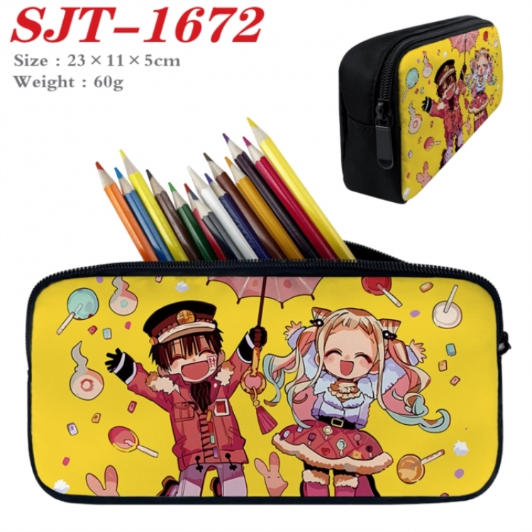 Toilet-bound Hanako-kun Anime nylon student pencil case 23x11x5cm 