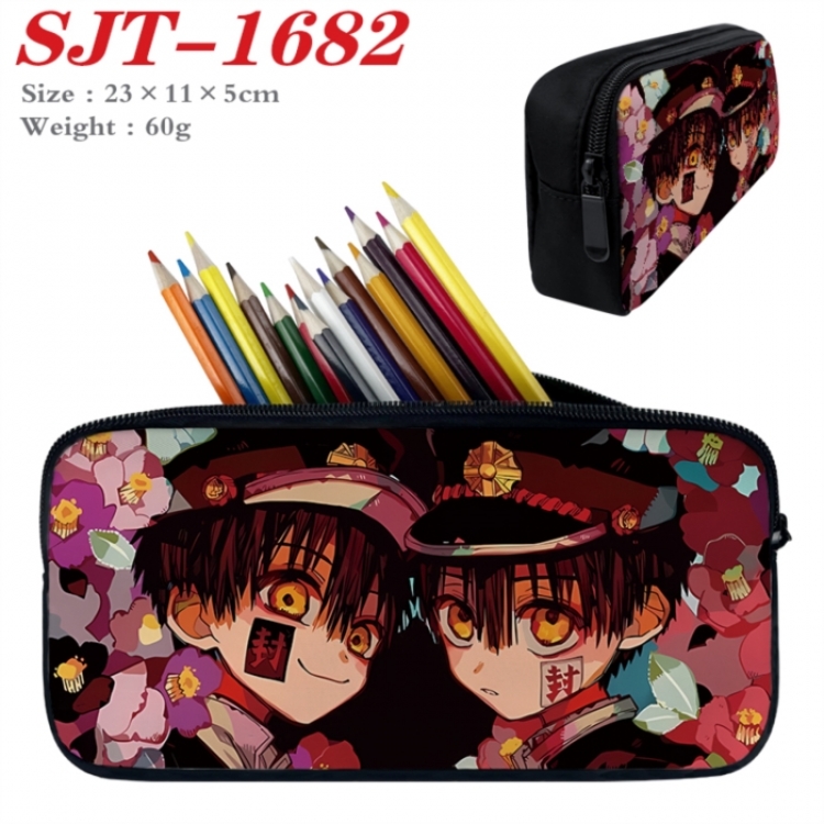 Toilet-bound Hanako-kun Anime nylon student pencil case 23x11x5cm