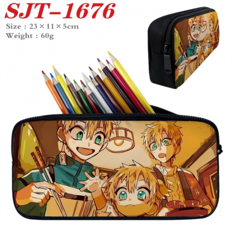Toilet-bound Hanako-kun Anime nylon student pencil case 23x11x5cm 