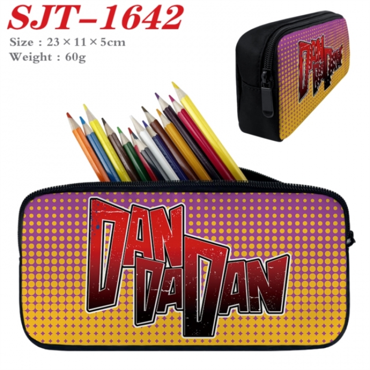 Dandadan Anime nylon student pencil case 23x11x5cm 