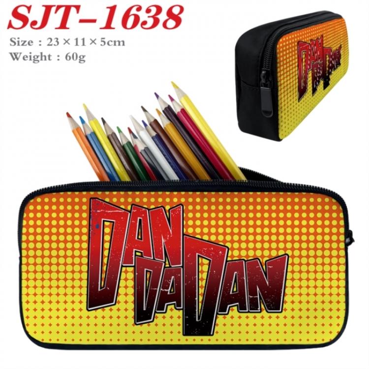 Dandadan Anime nylon student pencil case 23x11x5cm 