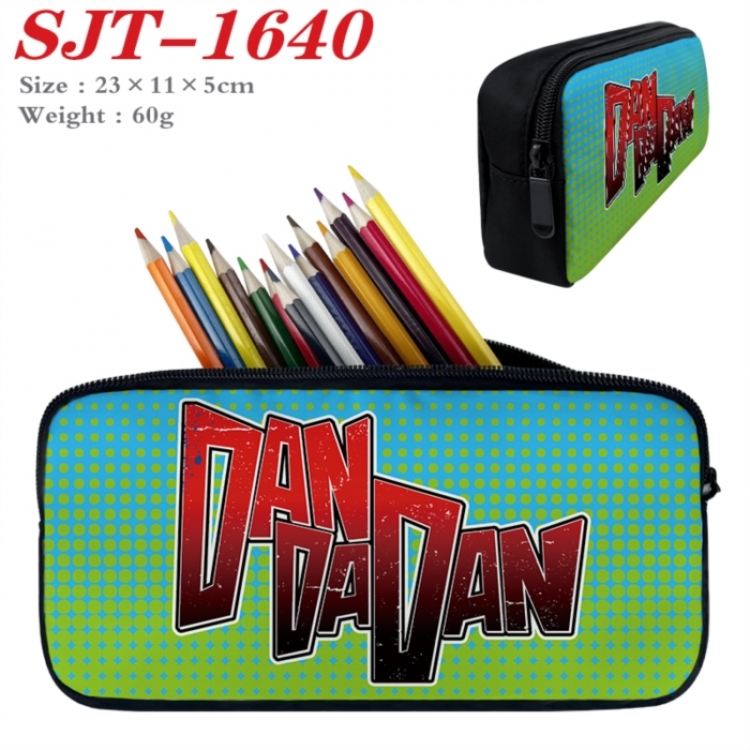 Dandadan Anime nylon student pencil case 23x11x5cm 
