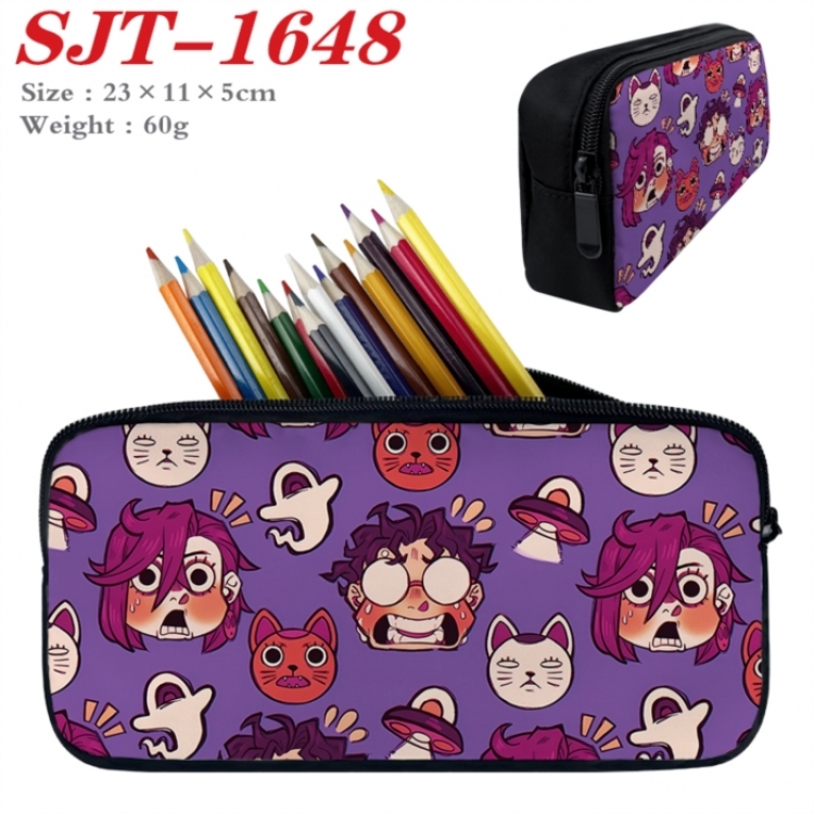 Dandadan Anime nylon student pencil case 23x11x5cm 