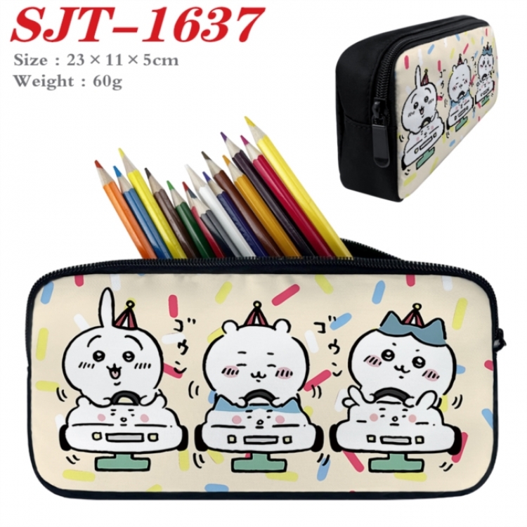 Chiikawa Anime nylon student pencil case 23x11x5cm 