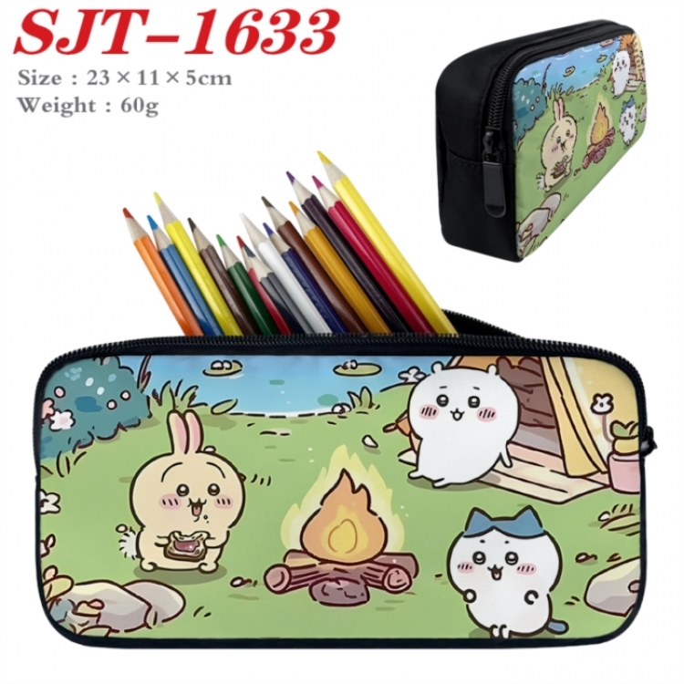 Chiikawa Anime nylon student pencil case 23x11x5cm 