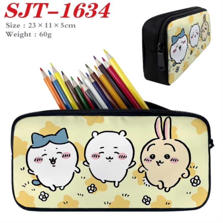 Chiikawa Anime nylon student pencil case 23x11x5cm 