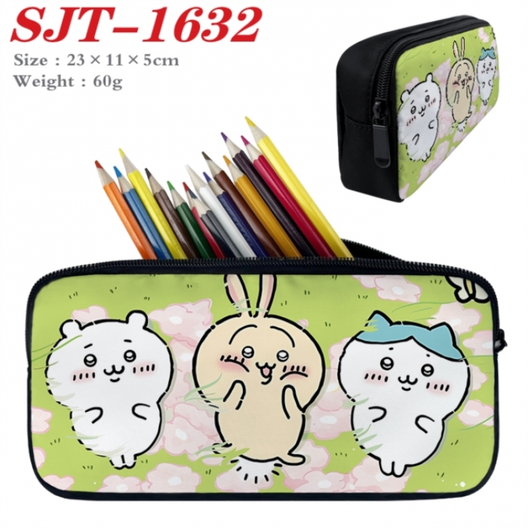 Chiikawa Anime nylon student pencil case 23x11x5cm 