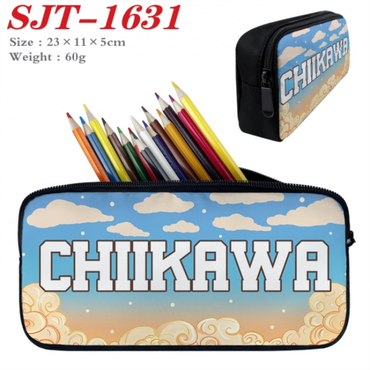 Chiikawa Anime nylon student pencil case 23x11x5cm 
