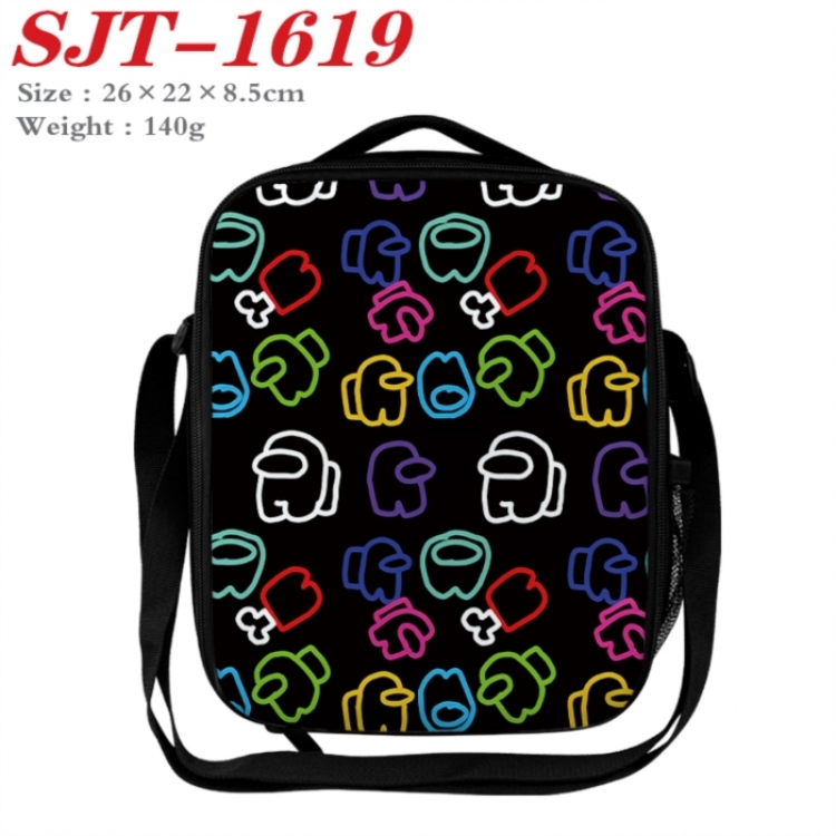 Among us Anime Lunch Bag Crossbody Bag 26x22x8.5cm 