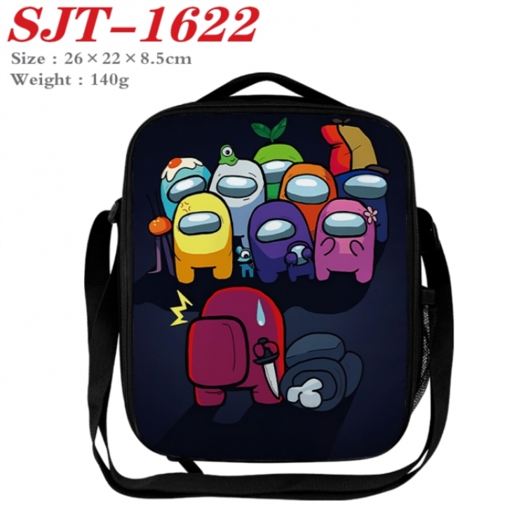 Among us Anime Lunch Bag Crossbody Bag 26x22x8.5cm 