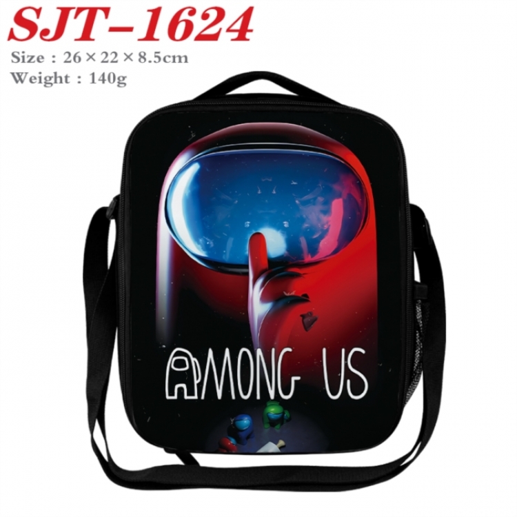 Among us Anime Lunch Bag Crossbody Bag 26x22x8.5cm 