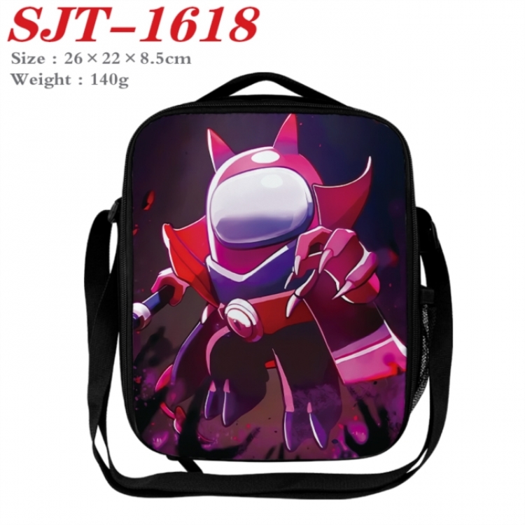 Among us Anime Lunch Bag Crossbody Bag 26x22x8.5cm 