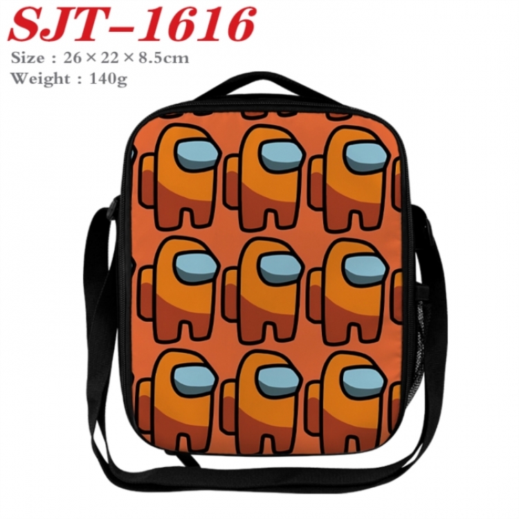 Among us Anime Lunch Bag Crossbody Bag 26x22x8.5cm 