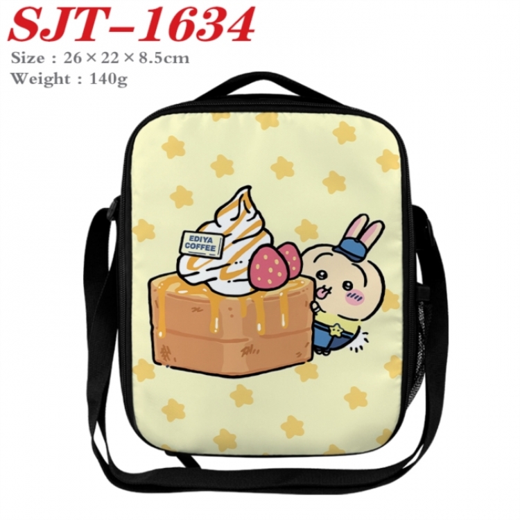Chiikawa Anime Lunch Bag Crossbody Bag 26x22x8.5cm 