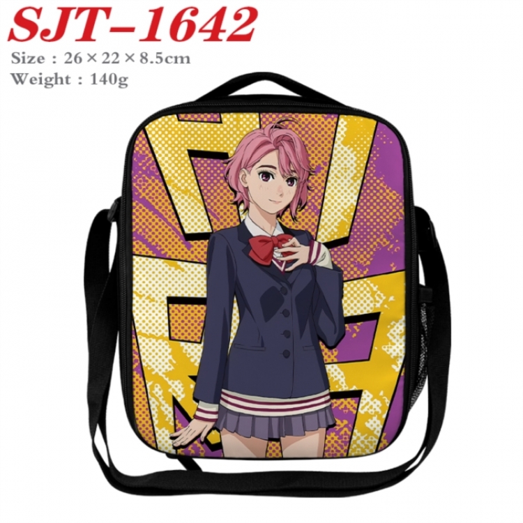 Dandadan Anime Lunch Bag Crossbody Bag 26x22x8.5cm 