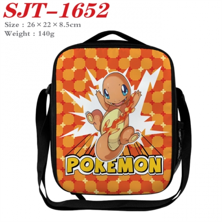 Pokemon Anime Lunch Bag Crossbody Bag 26x22x8.5cm 