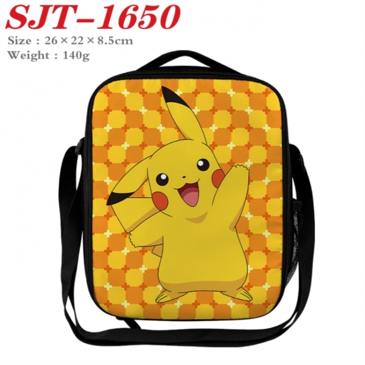 Pokemon Anime Lunch Bag Crossbody Bag 26x22x8.5cm 