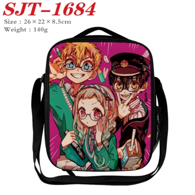 Toilet-bound Hanako-kun Anime Lunch Bag Crossbody Bag 26x22x8.5cm 