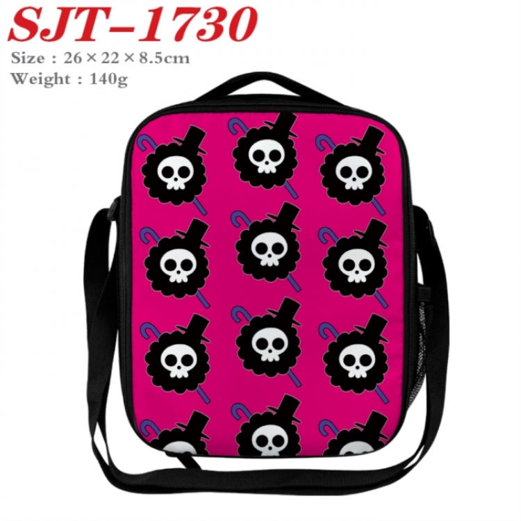 One Piece Anime Lunch Bag Crossbody Bag 26x22x8.5cm 