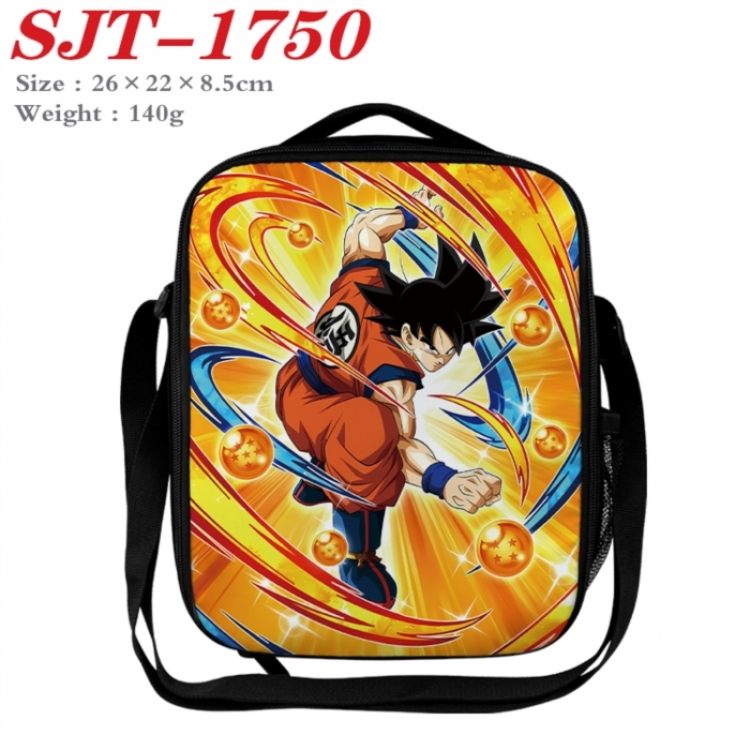 DRAGON BALL Anime Lunch Bag Crossbody Bag 26x22x8.5cm 