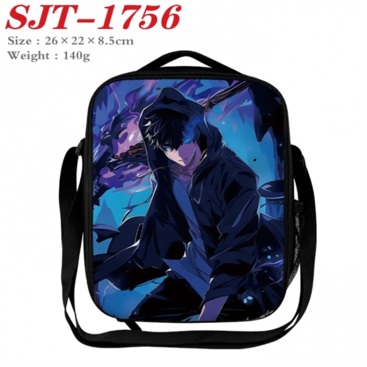 Solo Leveling:Arise  Anime Lunch Bag Crossbody Bag 26x22x8.5cm 