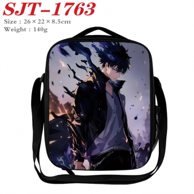 Solo Leveling:Arise  Anime Lunch Bag Crossbody Bag 26x22x8.5cm 