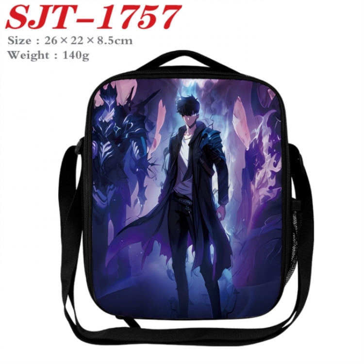 Solo Leveling:Arise  Anime Lunch Bag Crossbody Bag 26x22x8.5cm 