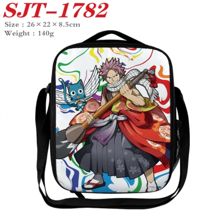Fairy tail Anime Lunch Bag Crossbody Bag 26x22x8.5cm 