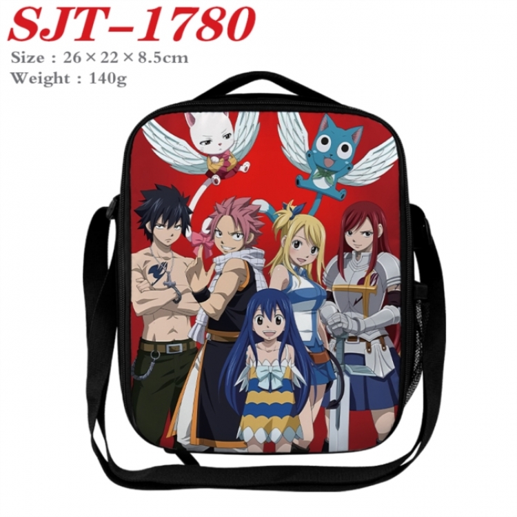 Fairy tail Anime Lunch Bag Crossbody Bag 26x22x8.5cm 