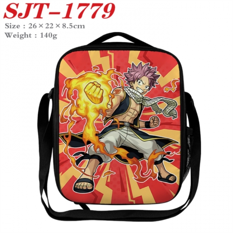 Fairy tail Anime Lunch Bag Crossbody Bag 26x22x8.5cm 
