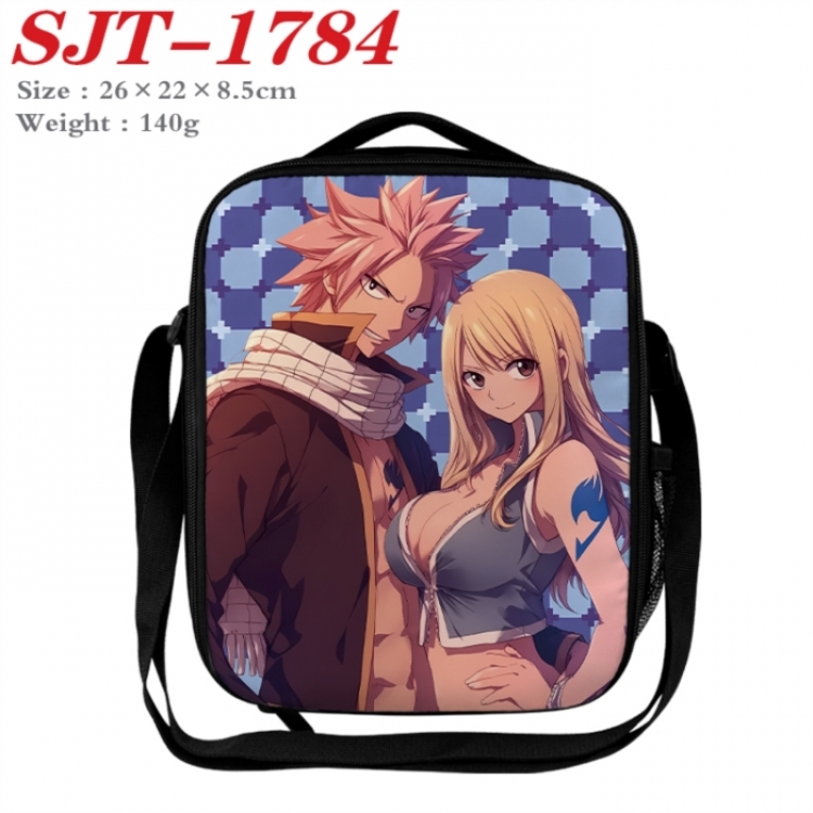 Fairy tail Anime Lunch Bag Crossbody Bag 26x22x8.5cm 