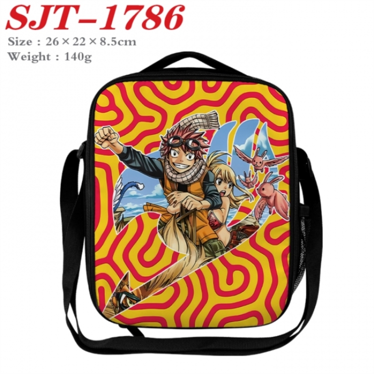 Fairy tail Anime Lunch Bag Crossbody Bag 26x22x8.5cm 
