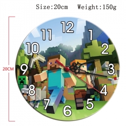 Minecraft Anime print alarm cl...