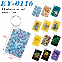 Pokemon Anime rectangular keyc...