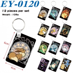 Pokemon Anime rectangular keyc...