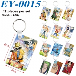 One Piece Anime rectangular ke...