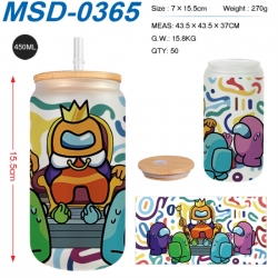 Among us  Anime frosted glass ...