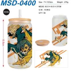 Dandadan Anime frosted glass c...