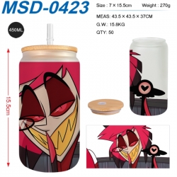 Hazbin Hotel Anime frosted gla...